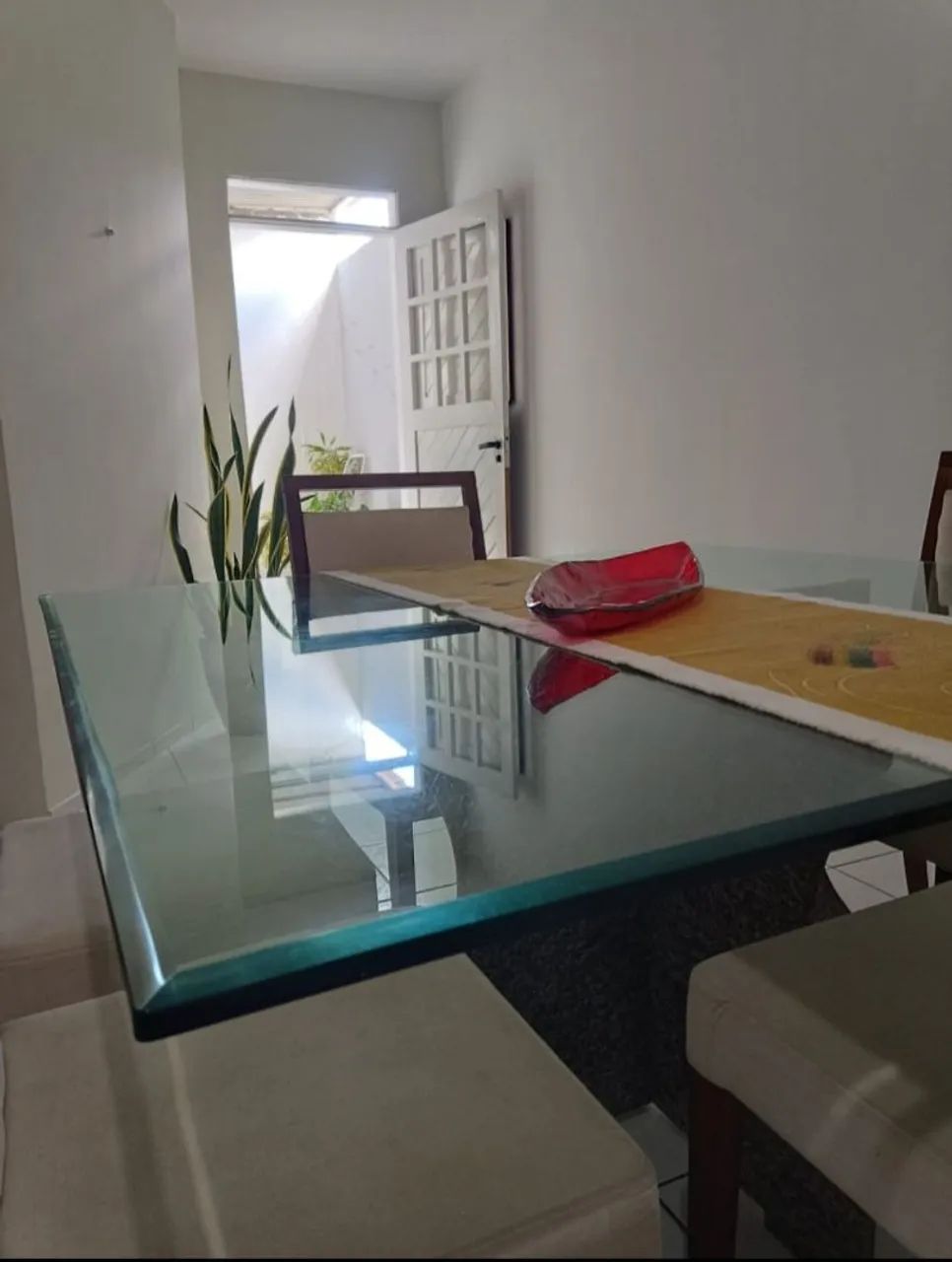 Tampo de vidro para mesa