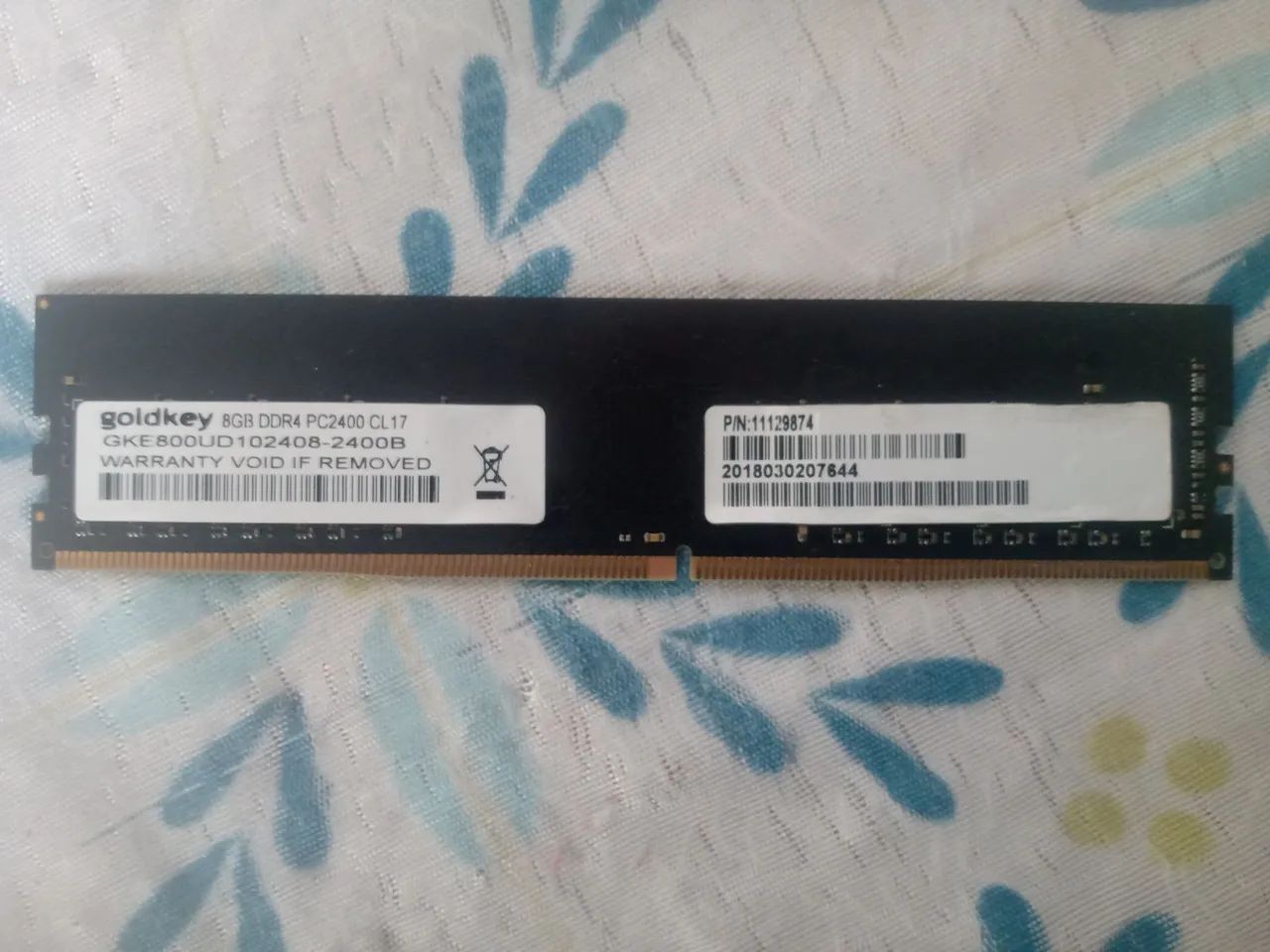 Memória 8gb- DDR 4 