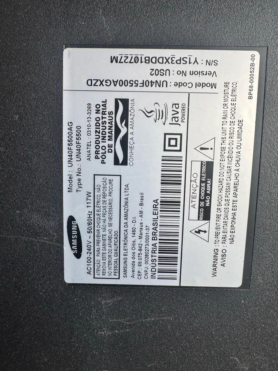 Televisão Samsung barato