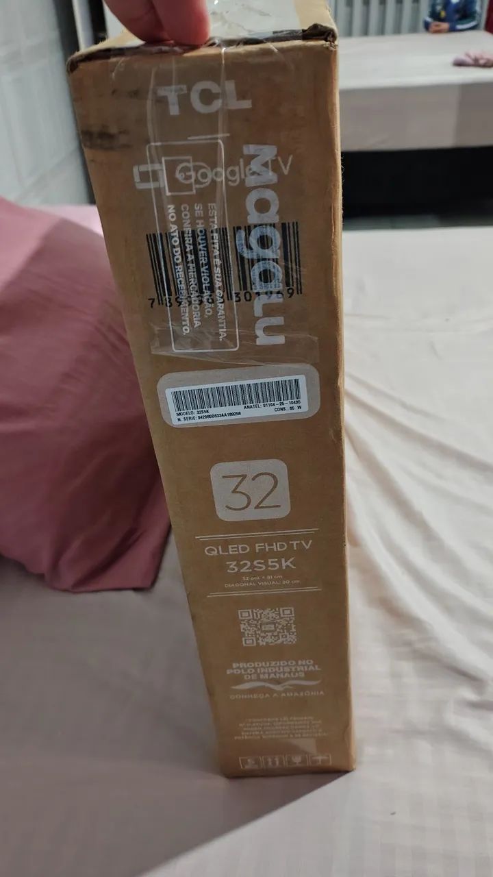 Tv TCL 32 polegadas QLED Lacrada  - Foto 3