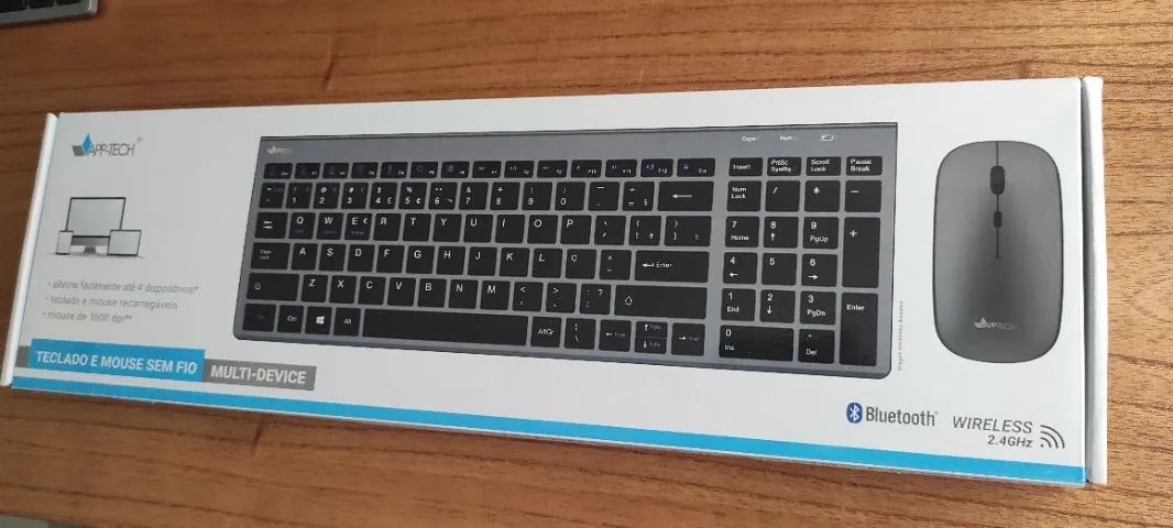 Teclado e Mouse Sem Fio Novo!!!!! - Foto 3