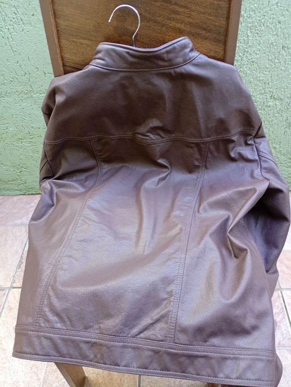 Jaqueta de Couro Javali (xxg) - Foto 3