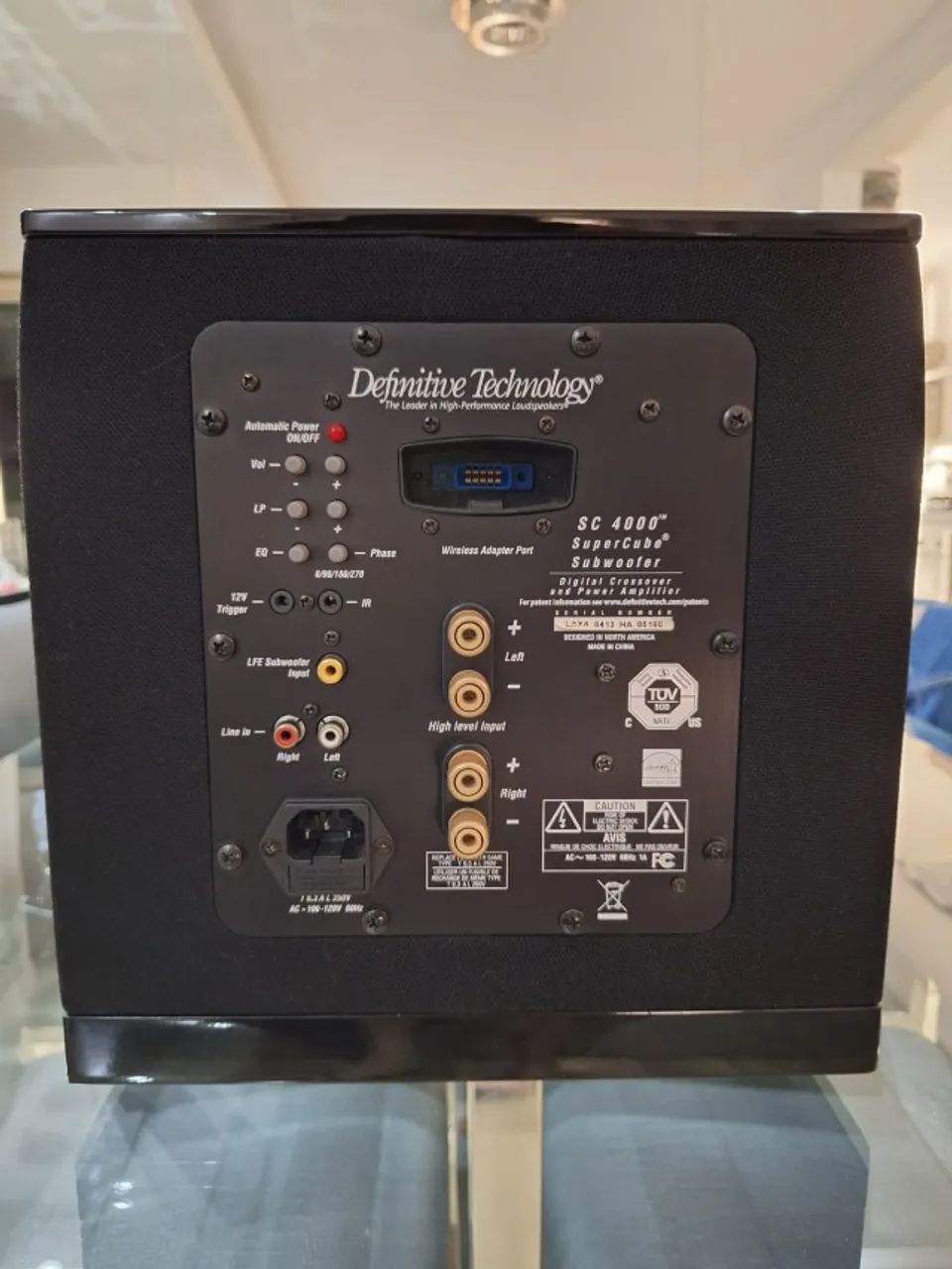 Subwoofer Definitive Technology SuperCube SC 4000 - Hi-end - Foto 4