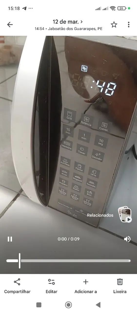 Promoção!! Microondas PANASONIC 27 litros  - Foto 5