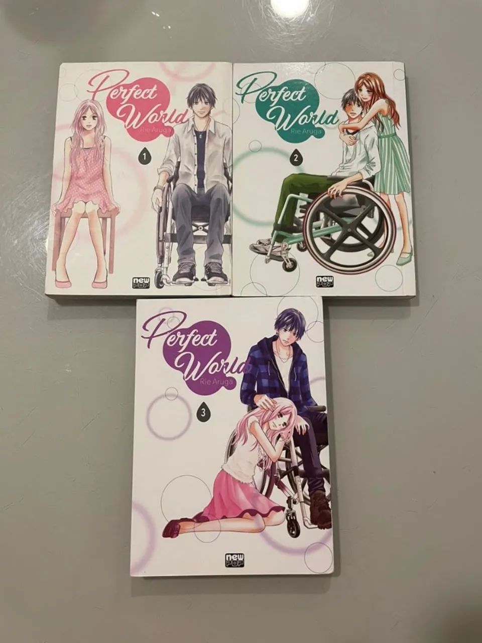 Kit 3 mangas Perfect World