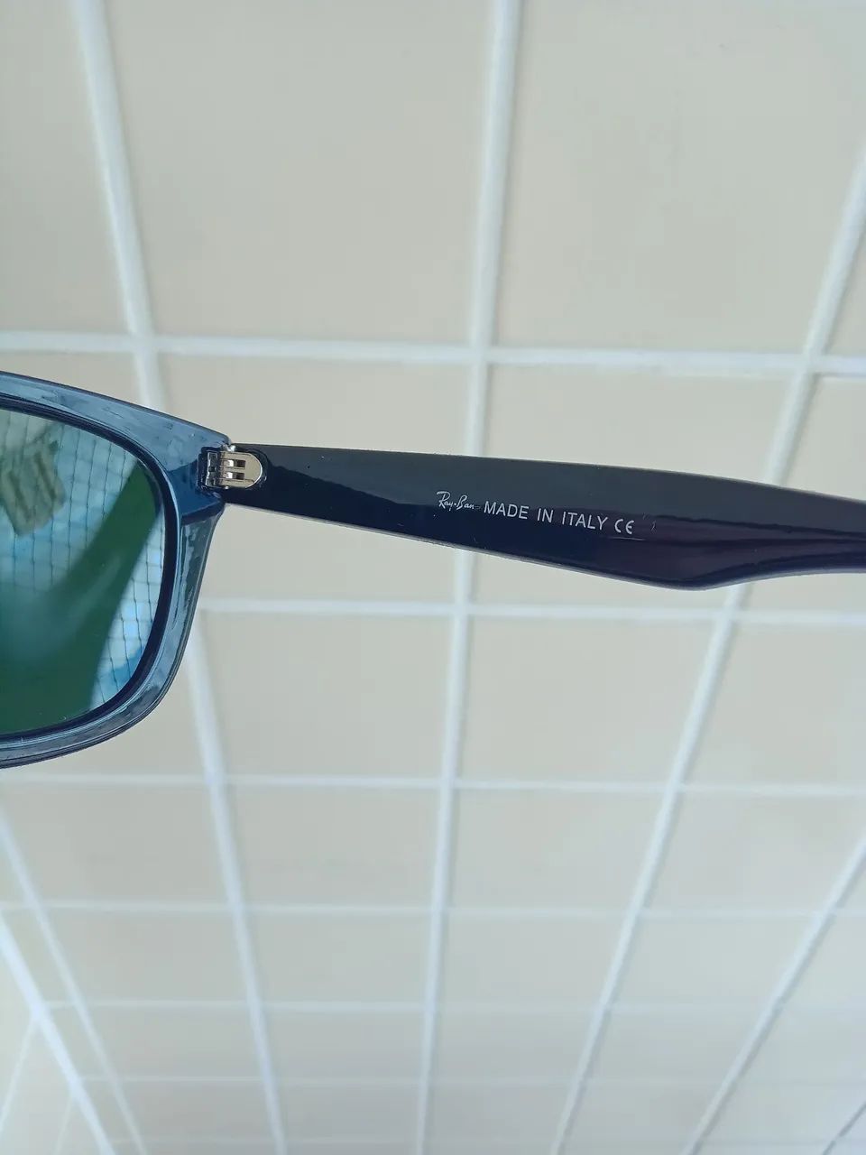 ÓCULOS RAY BAN LENTE VERDE PEQUENO USADO - Foto 3