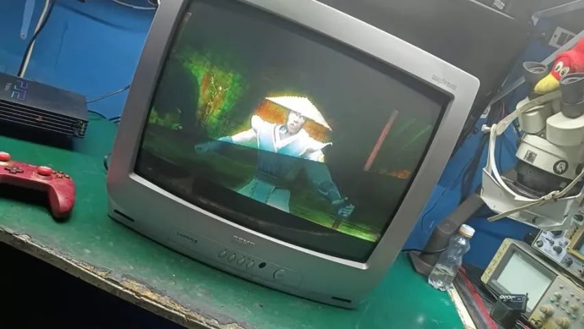 Tv 20 polegadas CRT Semp av/ vídeo componente - Foto 2