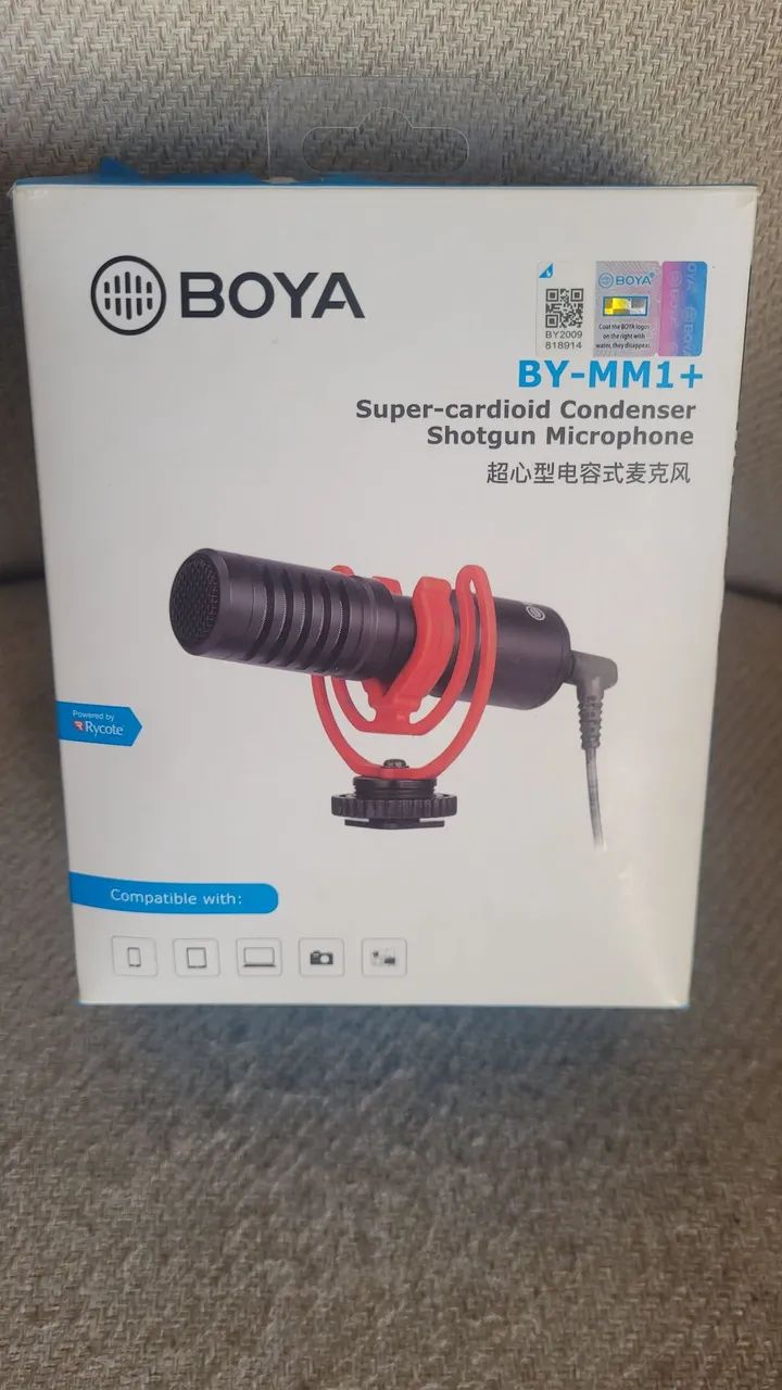Microfone Boya BY MM1+ 