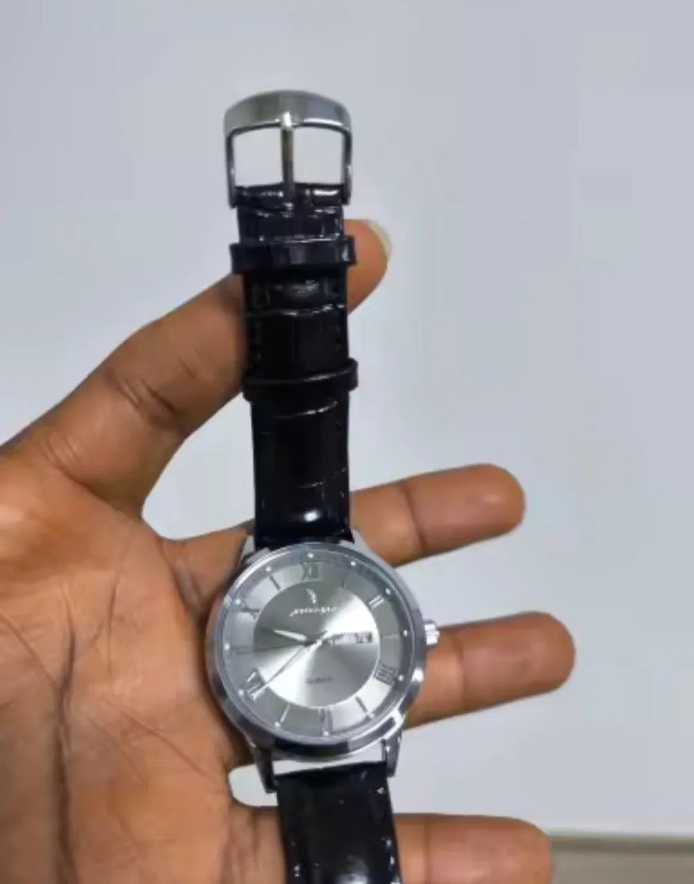 Relógio poedagar 968 pulseira em couro  - Foto 5