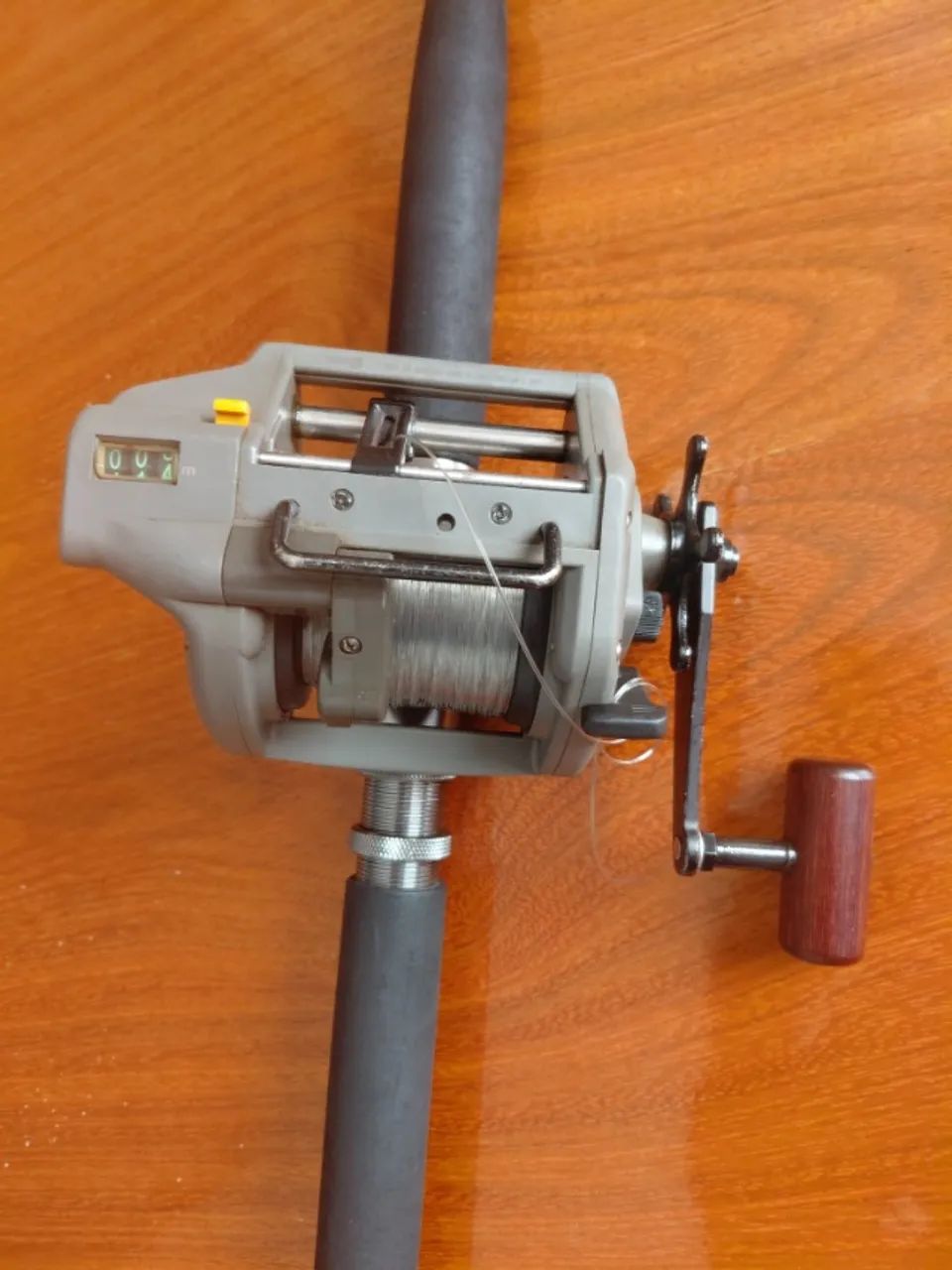 Carretilha Shimano Titanos Tanatoru EX 5000 e vara de pesca