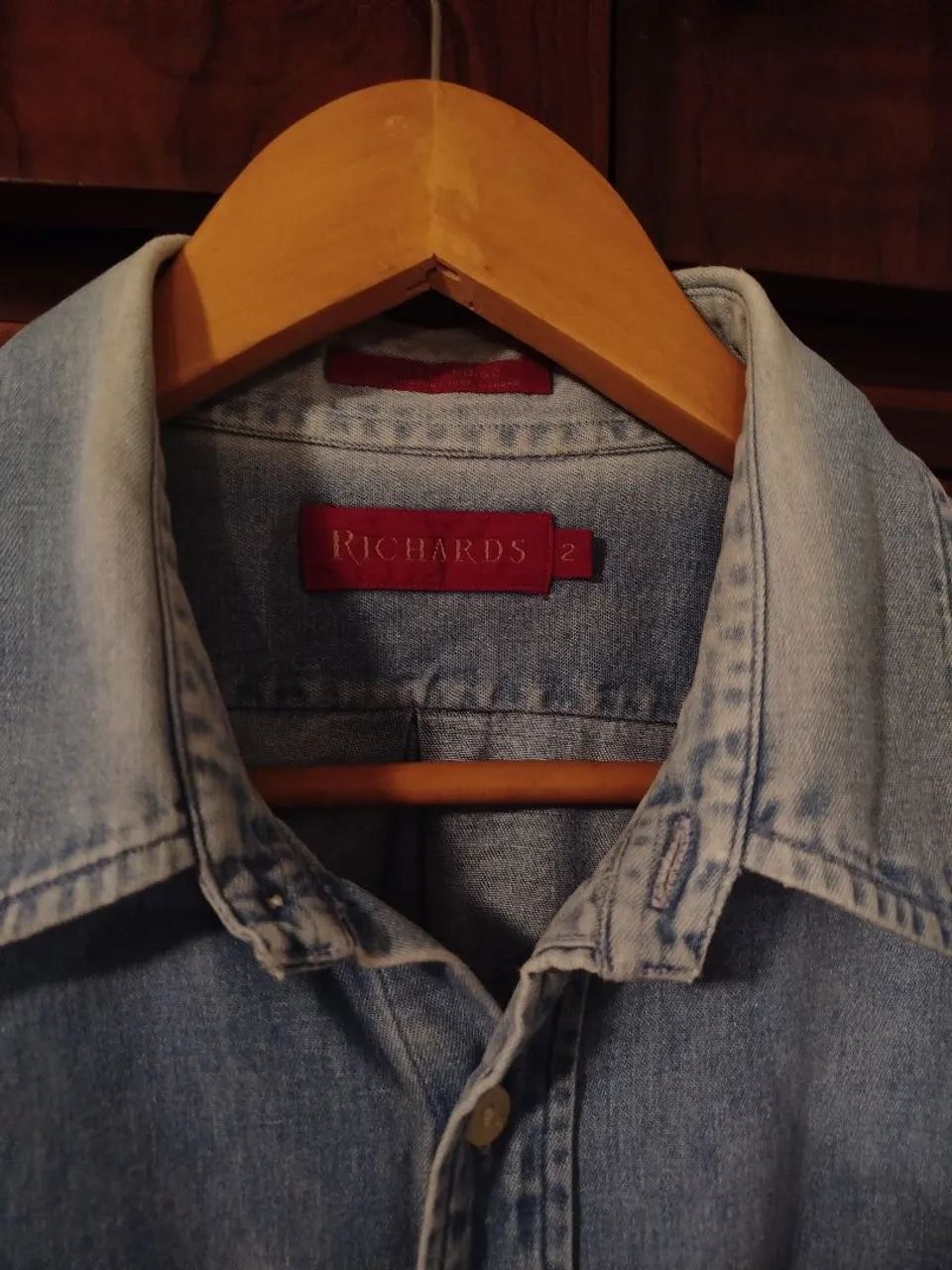 Camisa jeans Richards G - Foto 4