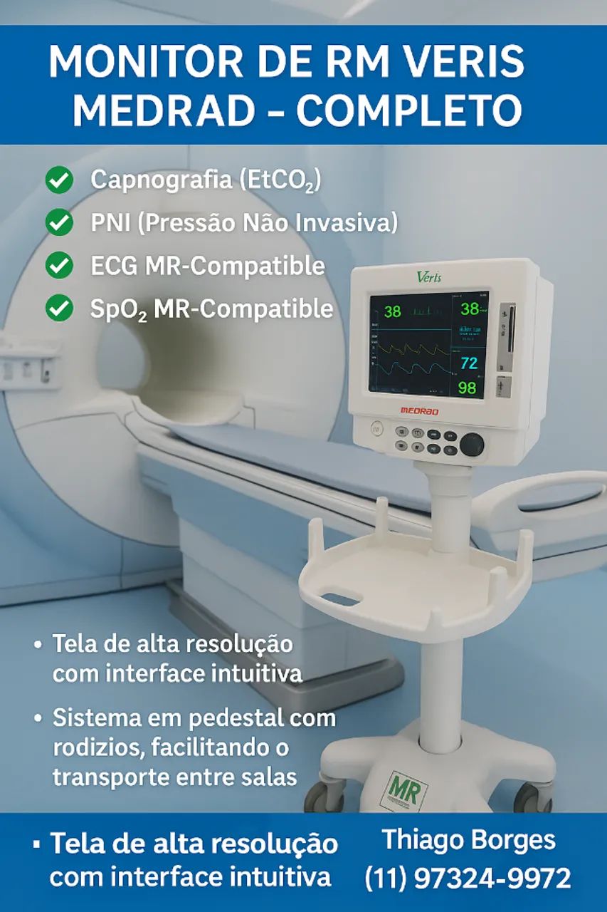 Monitor para Ressonância Magnética Veris Medrad - Foto 2