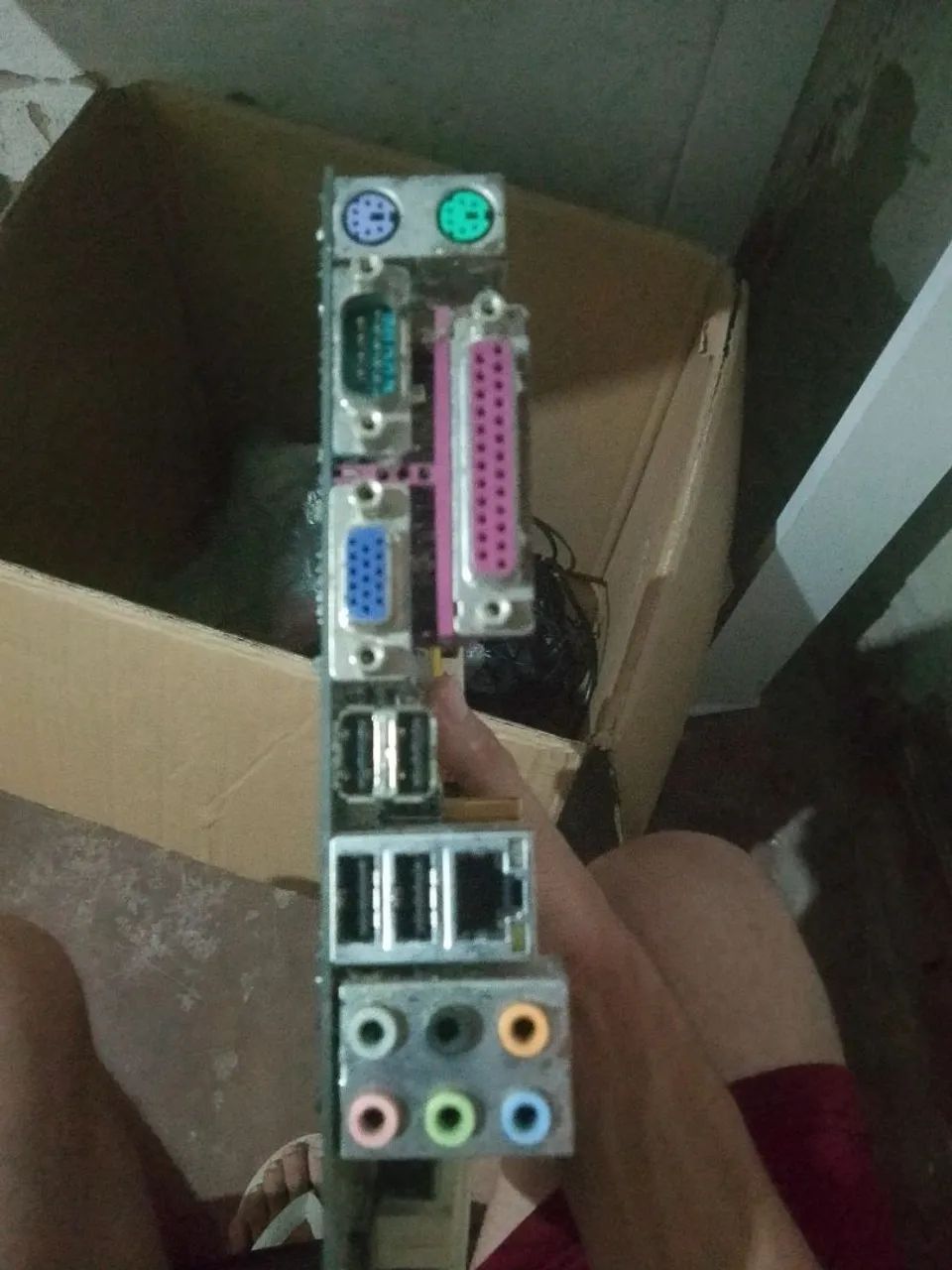 placa-mãe Gigabyte GA-945GCMX-S2. - Foto 2