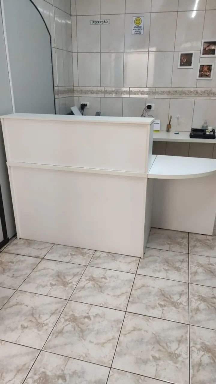 Balcão de Recepção Branco - Foto 4