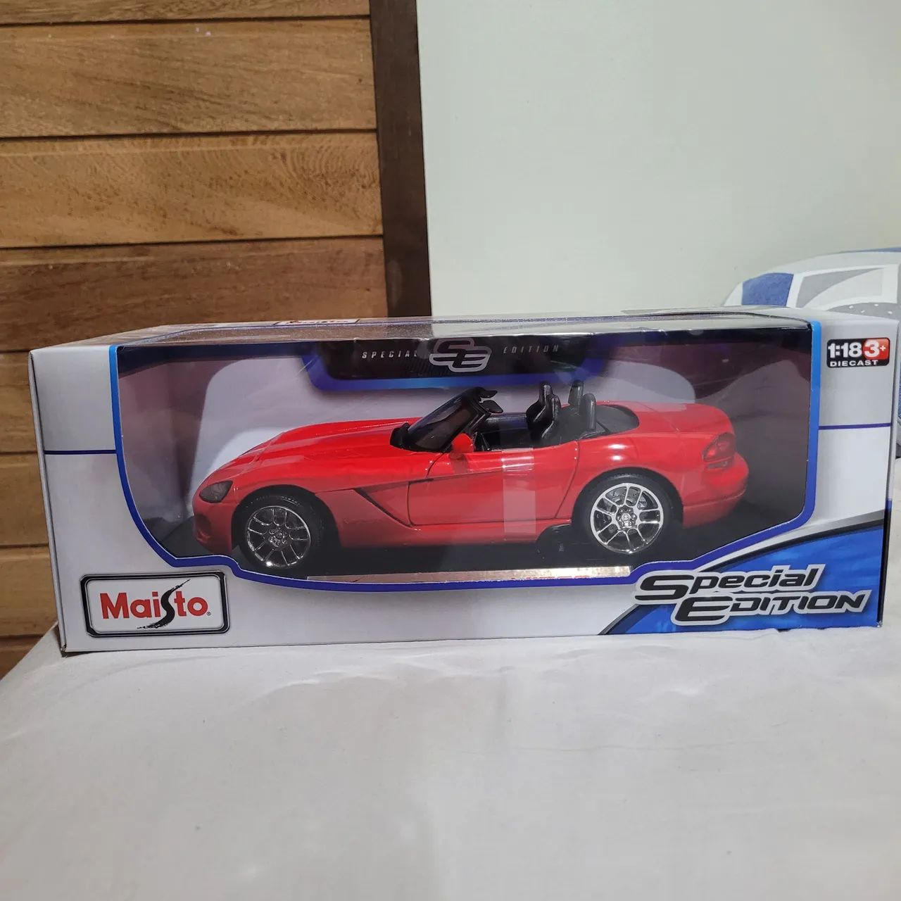 Miniatura 1:18 Dodge Viper SRT 2003 Maisto Nova - Foto 2