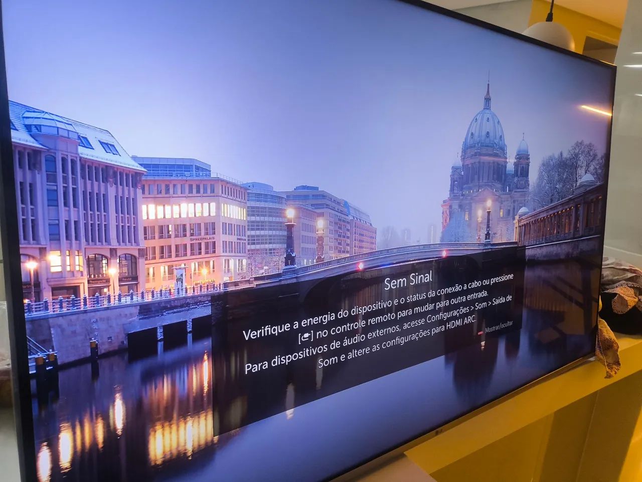 Oportunidade TV LINDA 4K INTELIGENCIA ARTIFICIAL - Foto 3