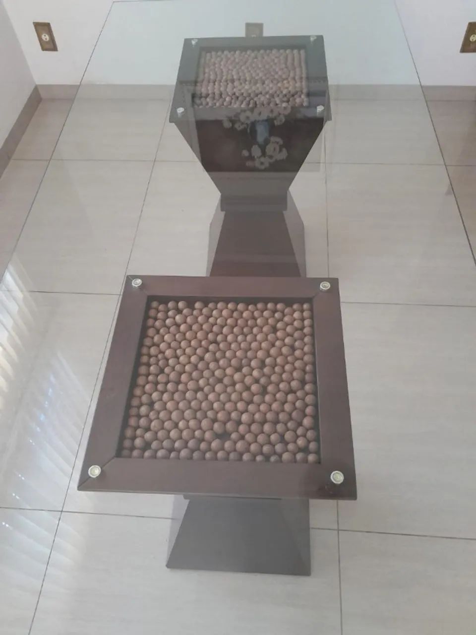Mesa de vidro para 6 lugares - Foto 4