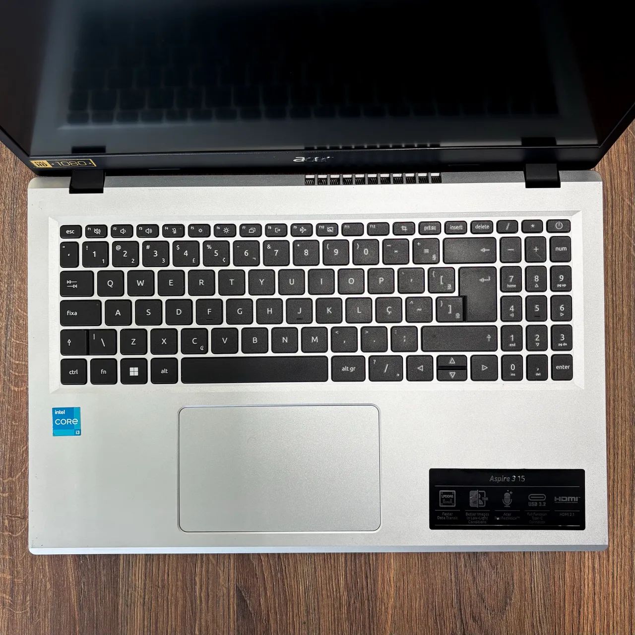NOTEBOOK ACER ASPIRE 3 - SEMINOVO - i3 N305 / 8GB DDR5 / SSD 256GB