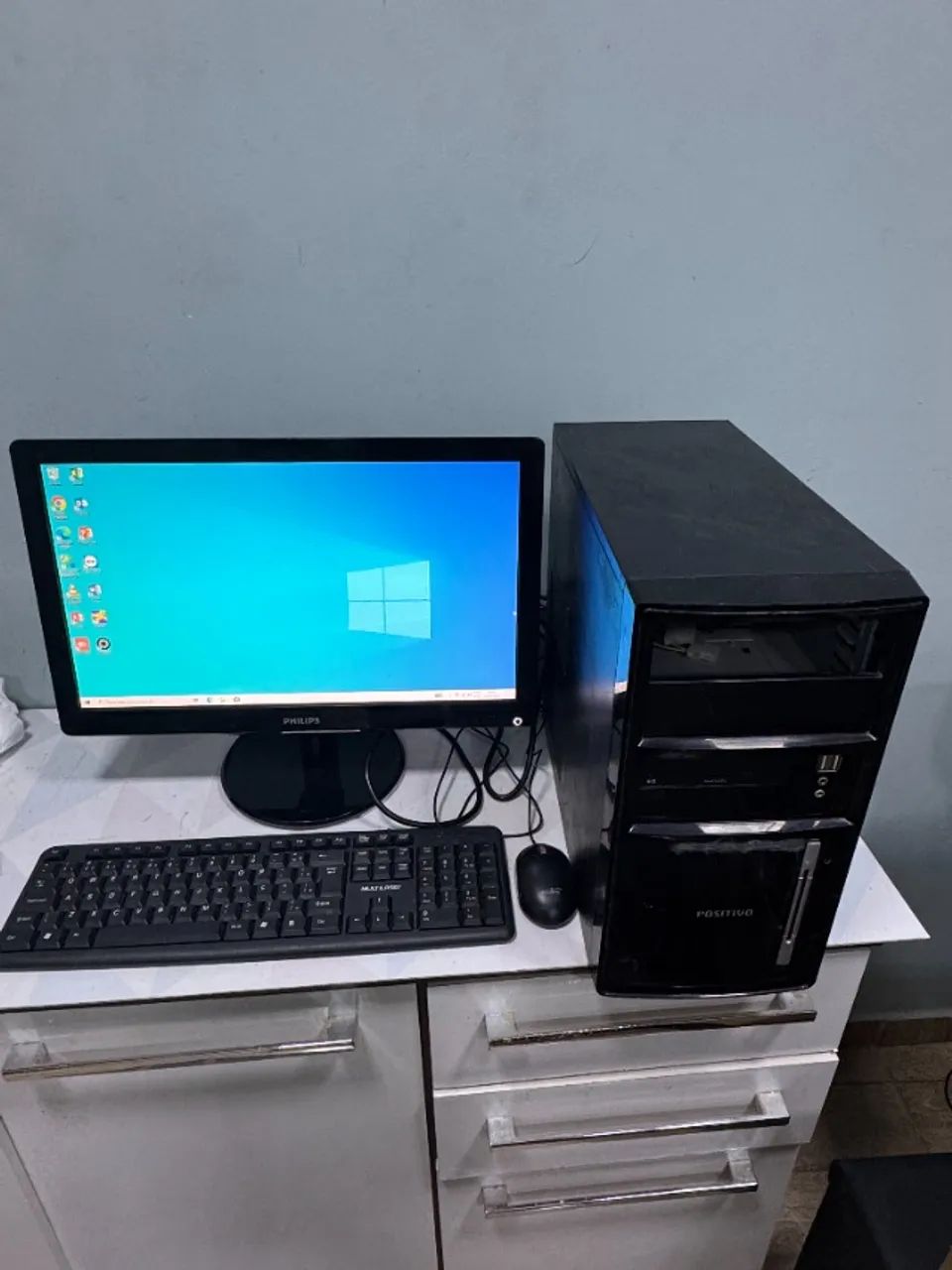 PC Completo Intel Core i3 com Monitor 19 + Teclado e Mouse - Foto 2