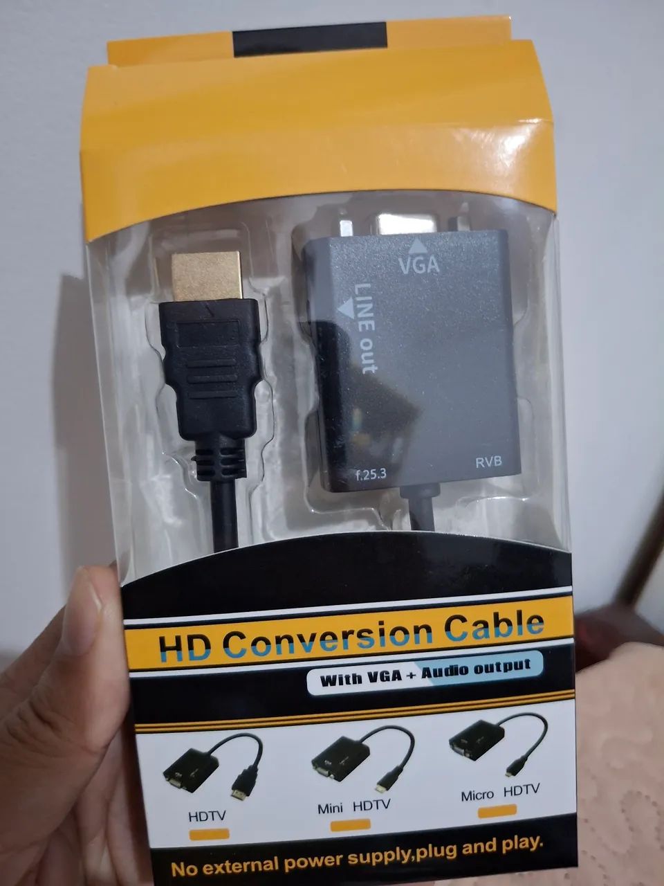 Adaptador HDMI para VGA