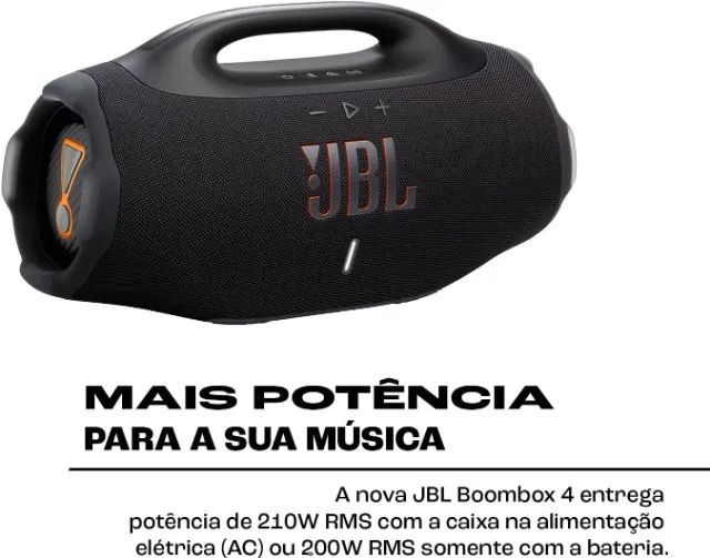 Caixa de Som JBL Boombox 4 (NOVA) - Foto 3