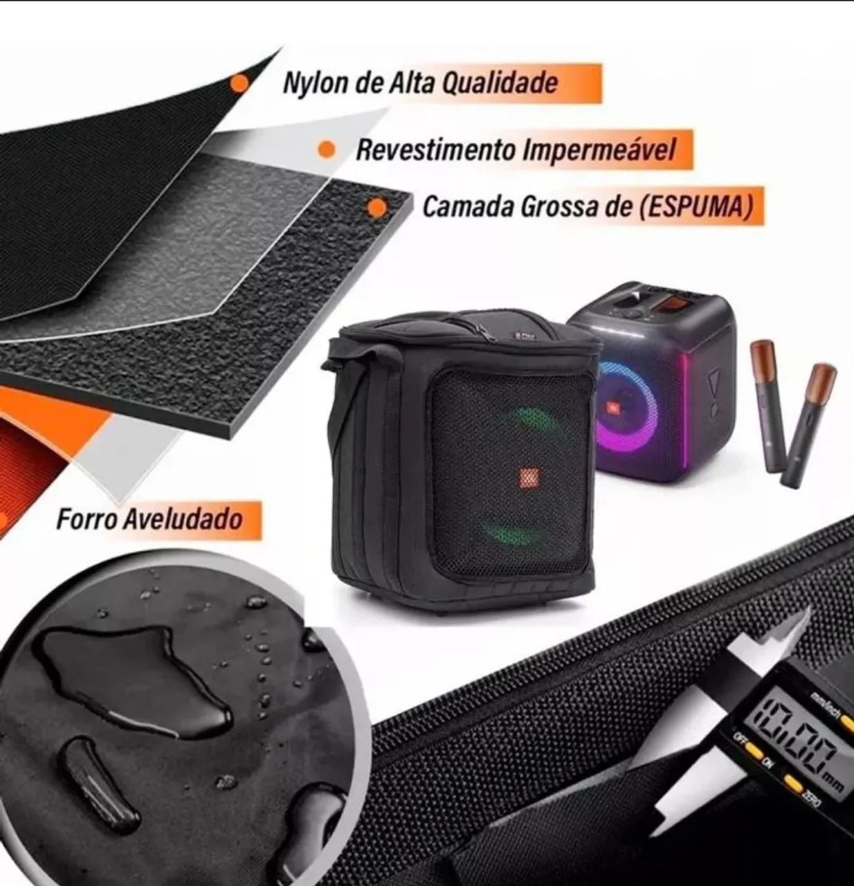CAPA CASE PRA JBL VARIOS MODELOS  - Foto 2