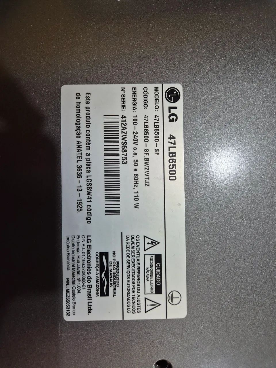 TV LG Smart 47" Polegadas - Foto 3
