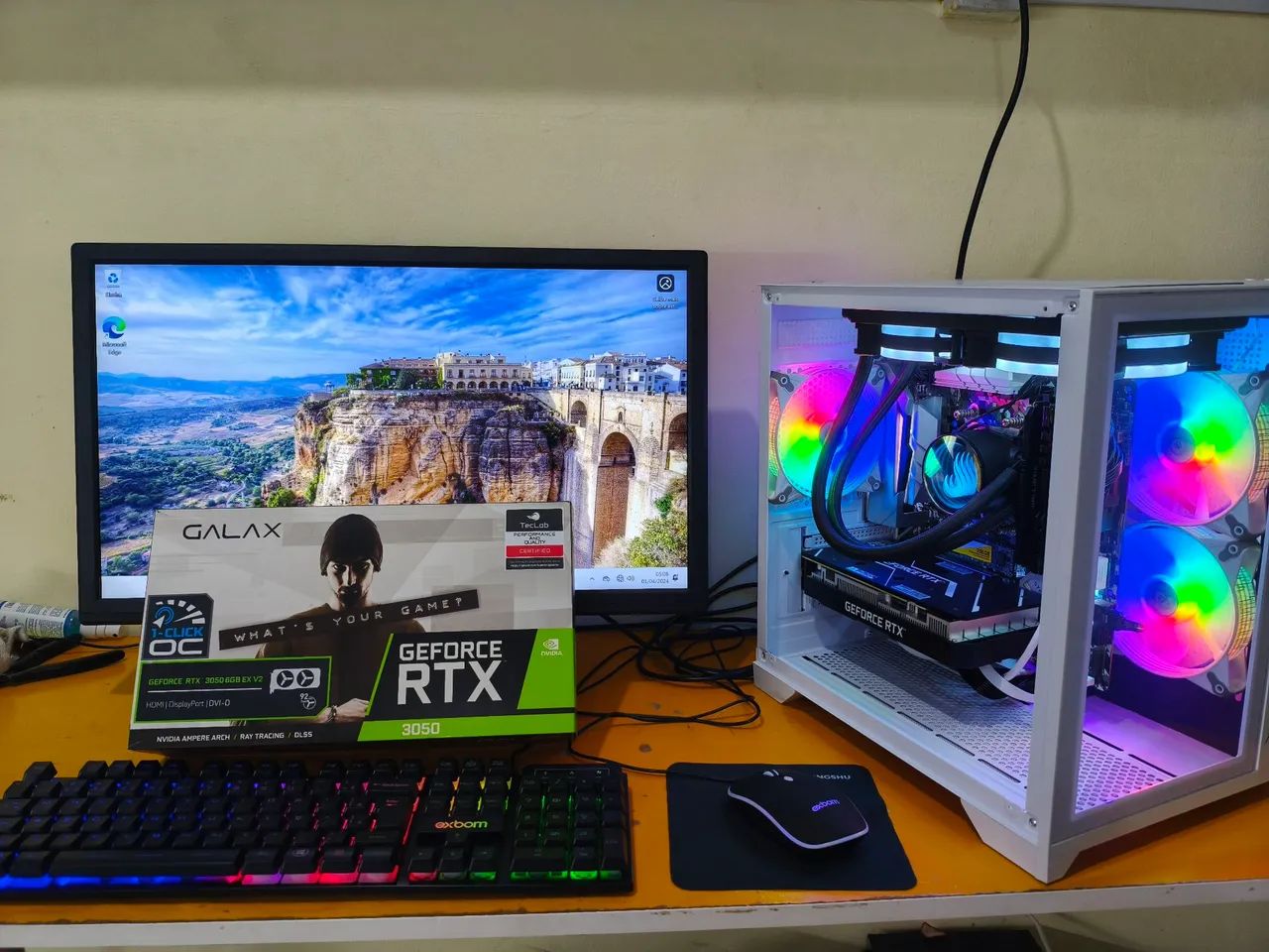 Pc gamer Ryzen + rtx