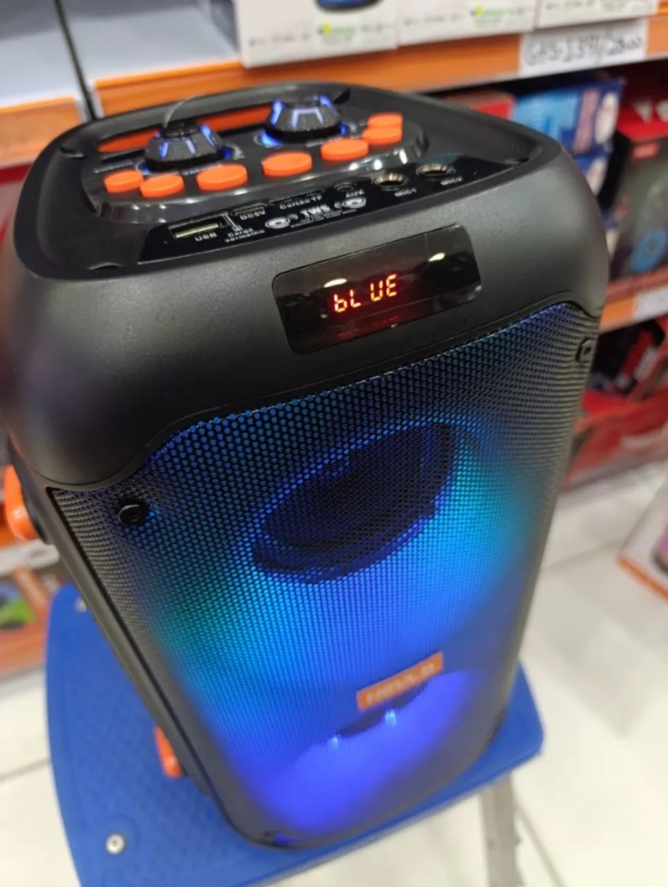 Caixa de Som Amplificada Bluetooth NOVA 2200w PMPO - Foto 2