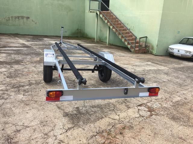 Carreta para barco de 4 a 6 metros na Promoção !! - Foto 4