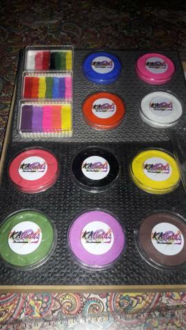 Pintura facial em eventos