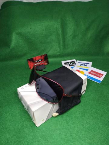 Oakley collected cayenne red lentes grey