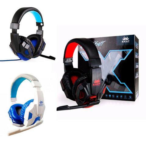 Headset gamer, Jogue seus melhores jogos online, Microfone e adaptador de brinde - Foto 6