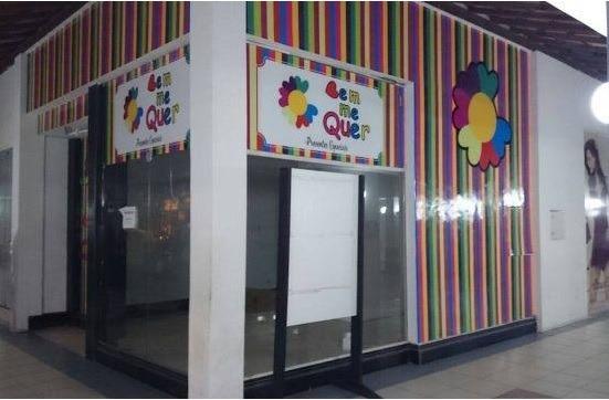 Loja no Shopping de Teixeira de Freitas com mezanino