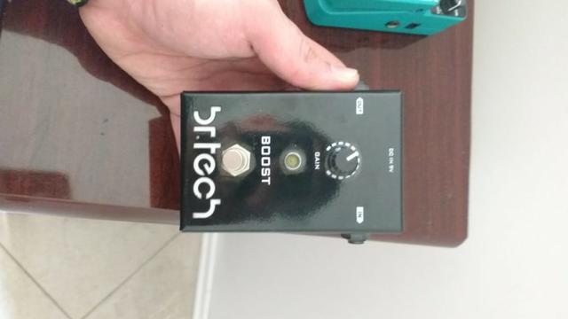 Pedal Boost com defeito na solda