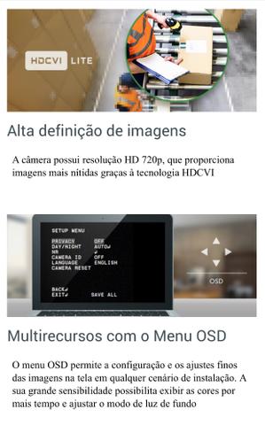 Câmera VHL 1120 dome Intelbras - Foto 2