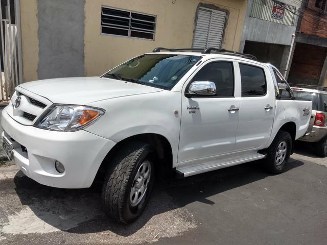 Hilux 2008 D4D turbo diesel só 53,000 - Foto 7