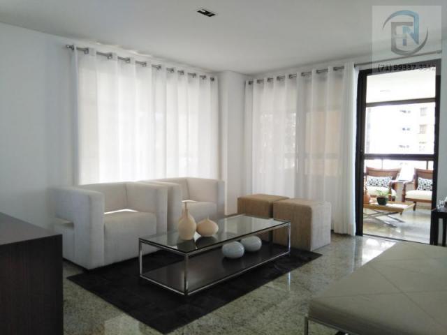 Apartamento para venda em salvador, horto florestal, 4 dormitórios, 4 suítes, 6 banheiros, - Foto 4