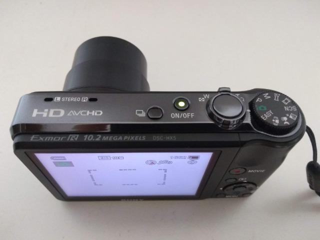 Câmera Digital Sony DSC-HX5 + cartão memória 8GB - Foto 3