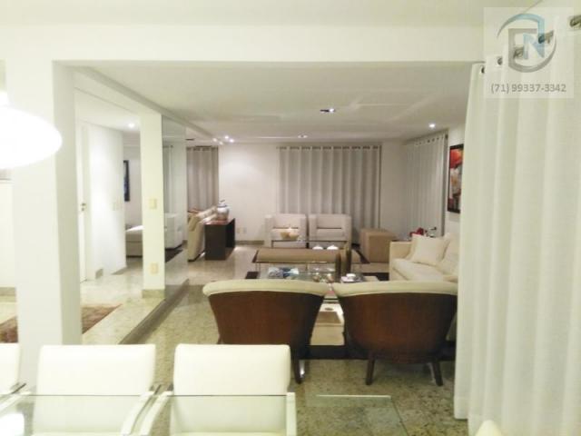 Apartamento para venda em salvador, horto florestal, 4 dormitórios, 4 suítes, 6 banheiros, - Foto 5