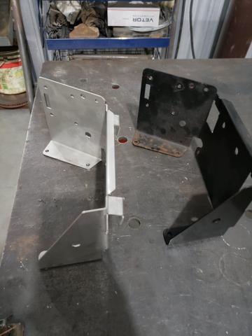 Suporte trim Mercruiser em inox - Foto 6