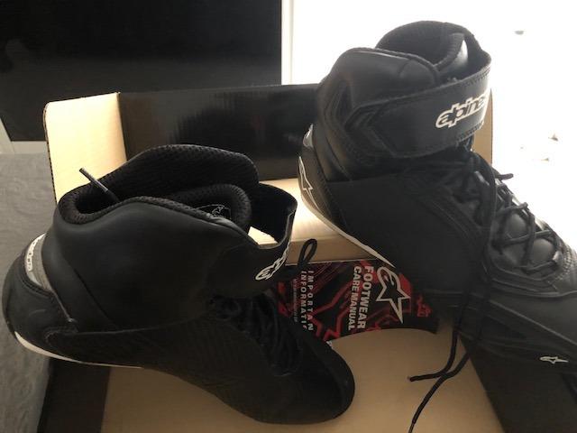 Bota para pilotagem Alpine Stars Faster-2 shoes black = oferta - Foto 5