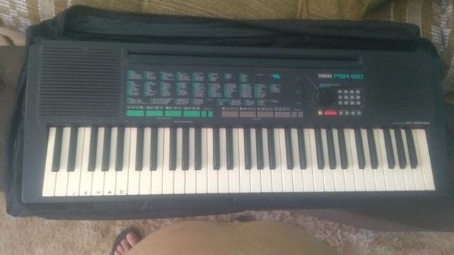 Teclado Yamaha PSR 150 com capa acolchoada - Foto 2