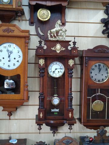 Relógios alemães coloniais Lenzkirch, Duas Setas, Junghans,etc