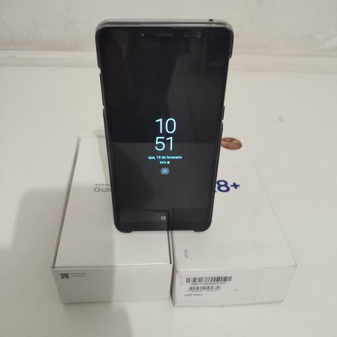 Vendo Galaxy A8+ 2018 ou Troco em computador - Foto 3