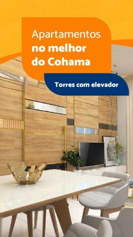 Lançamento de apartamentos na cohama com elevador 2 quartos - Foto 3