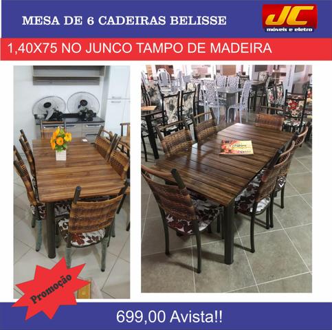 Mesas de 6 cadeiras na promoção a partir de r$499,00 reais - Foto 3