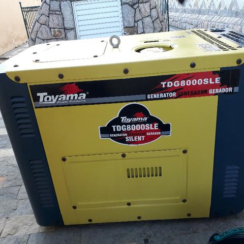 Gerador Diesel 6.5 Kva Toyama Usado - Foto 4