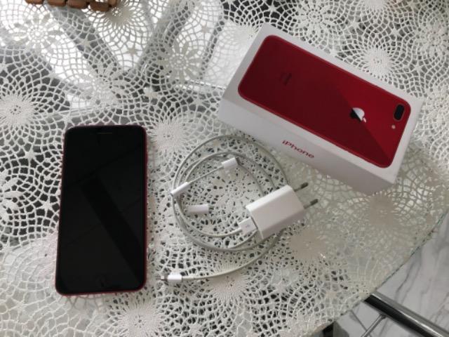 IPhone 8 Plus vermelho, 256GB