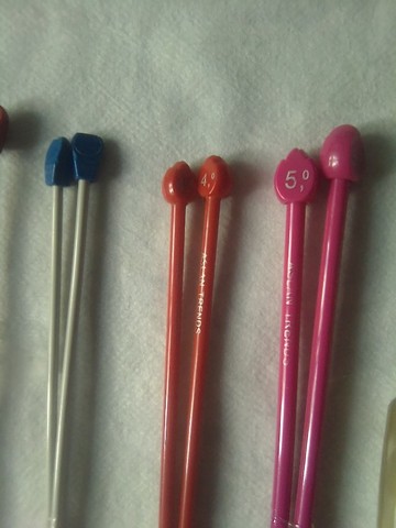 Kit 4 agulhas trico longas
